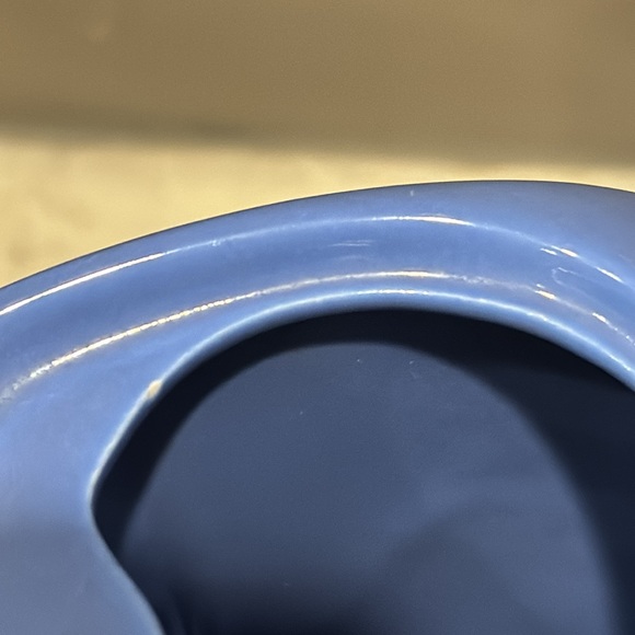 Hall China Co Blue Pitcher - Picture 7 of 7